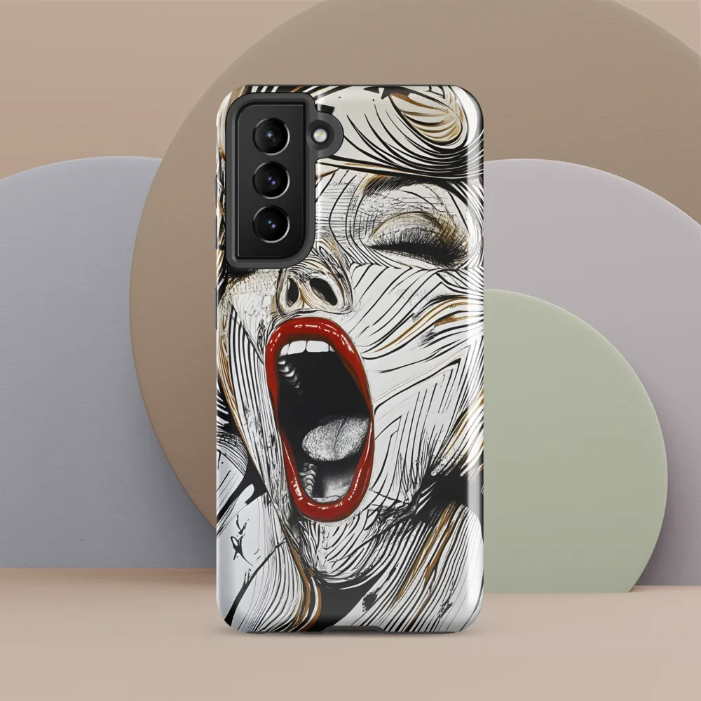 The anguished scream