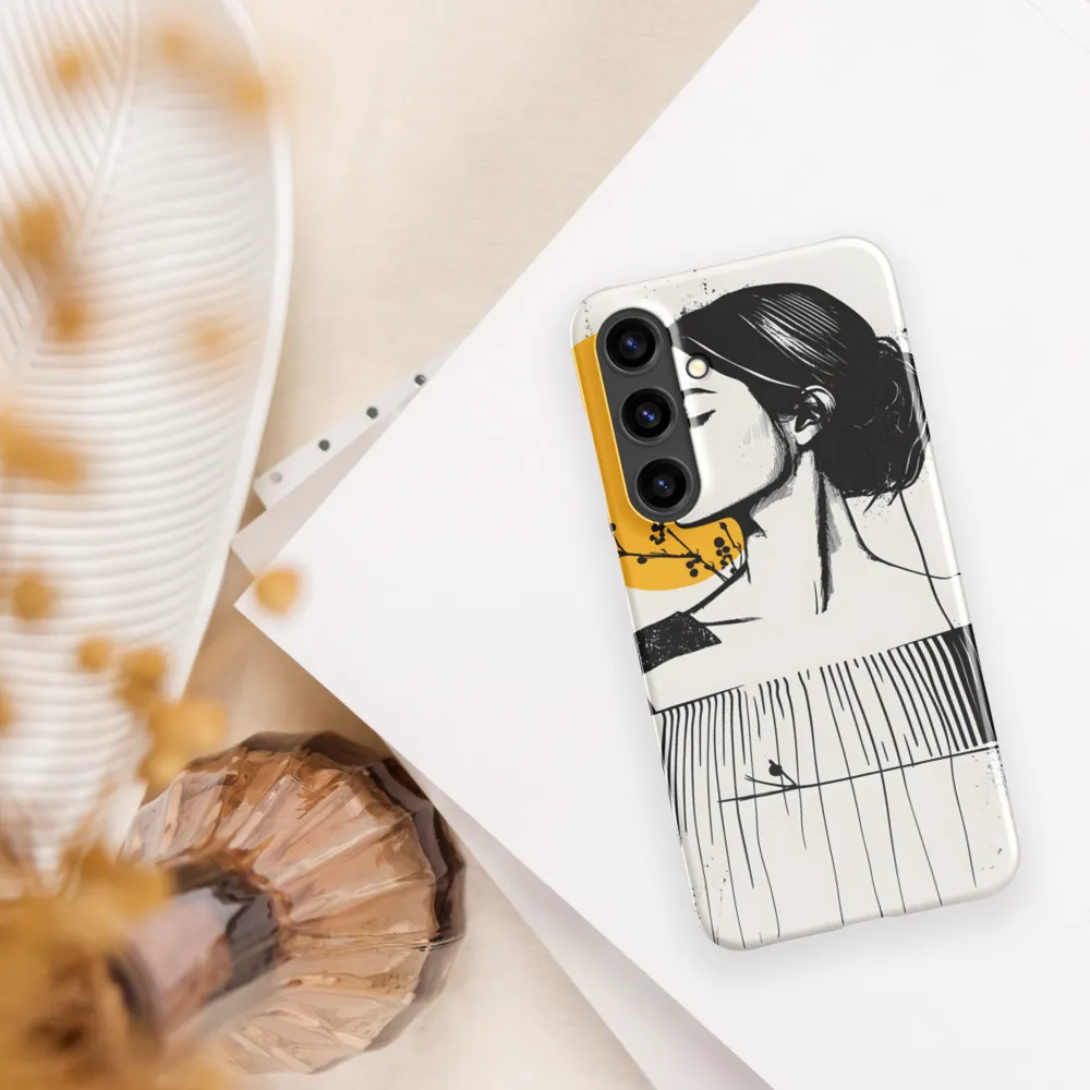 Whispers of Serenity | Phone Case |  S24 Plus | Snap Case | Glossy