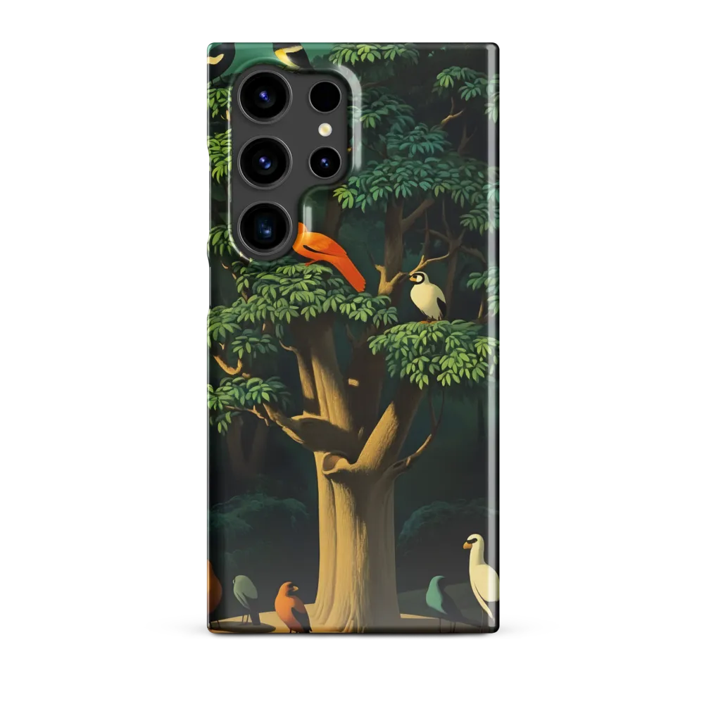 Harmony in Color: A Surreal Bird Symphony