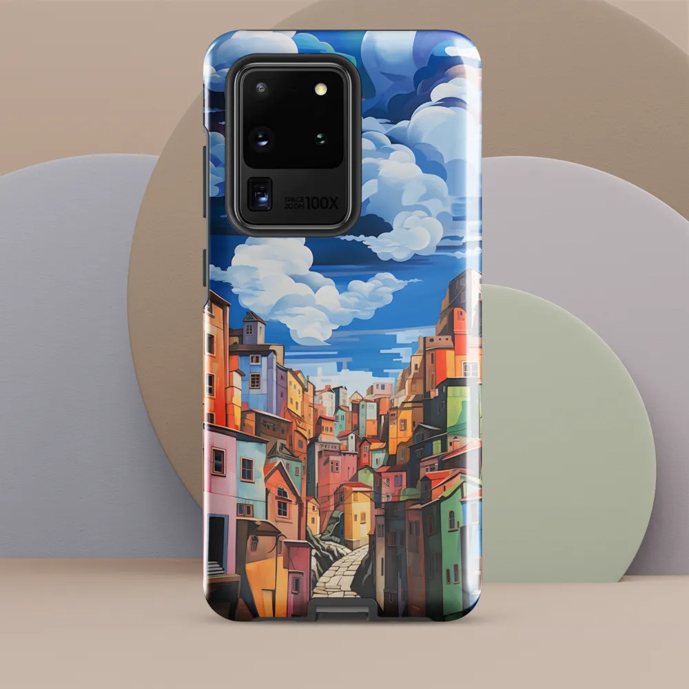 Whimsical Heights: A Vibrant Cityscape