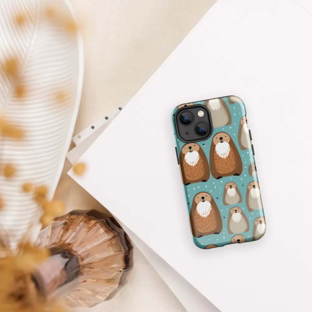 Whimsical Otter Pattern