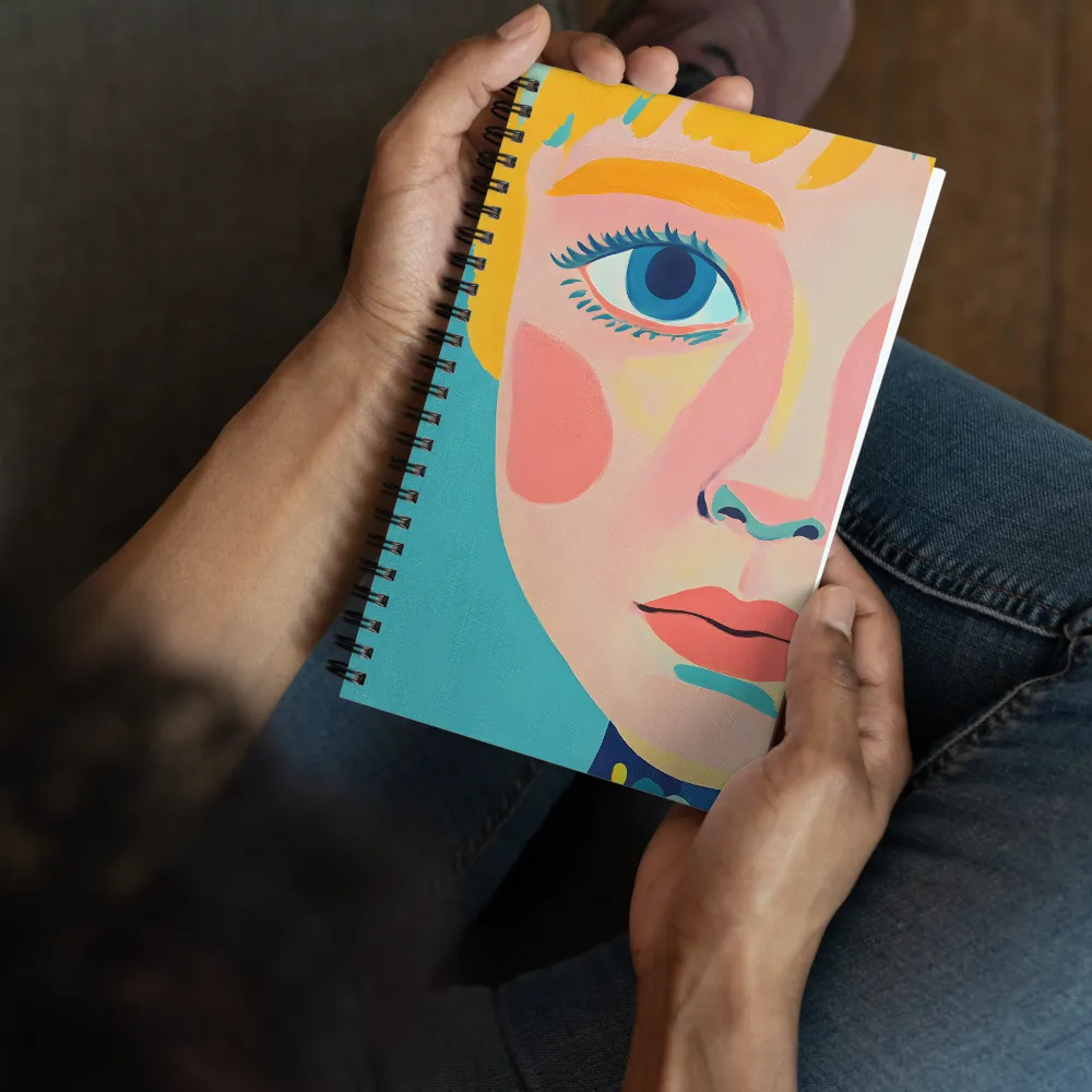 Whimsical Gaze | Spiral Notebook