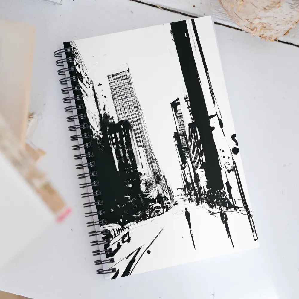 Urban Echoes | Spiral Notebook