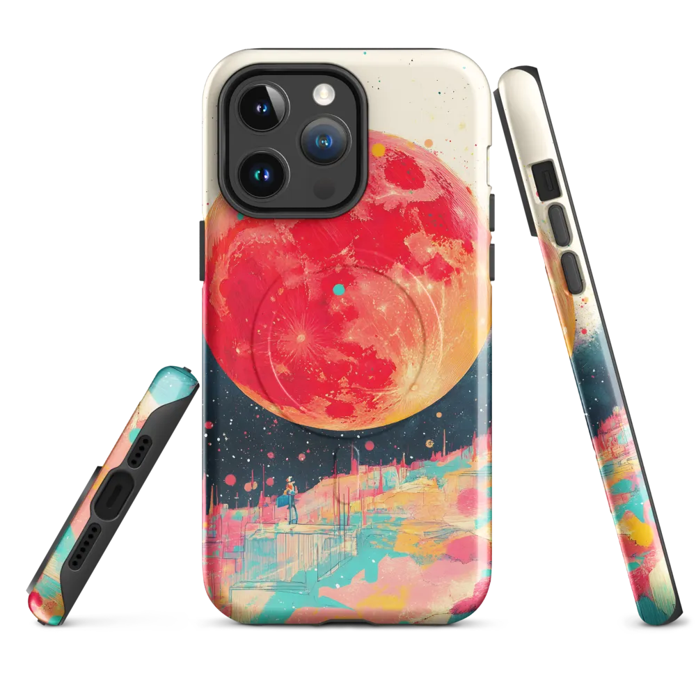 Crimson Dreams: A Lunar Exploration