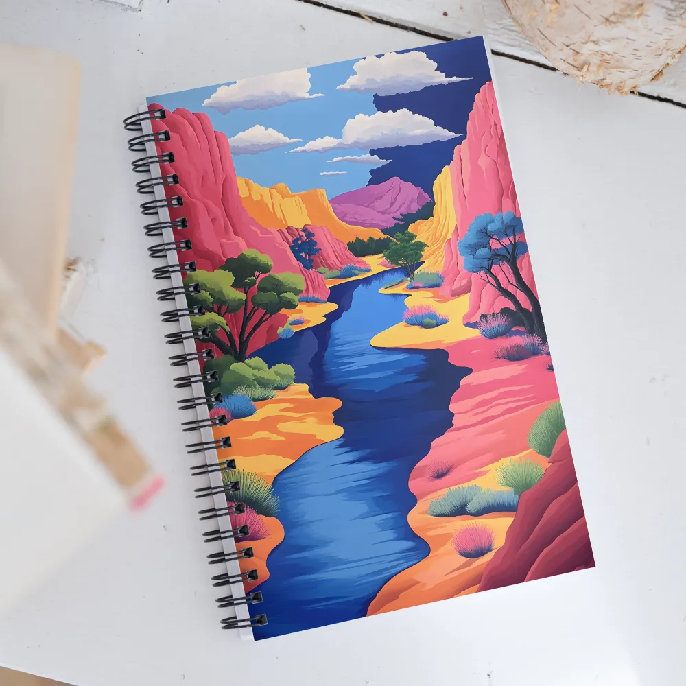 Dreamscape Oasis | Spiral Notebook