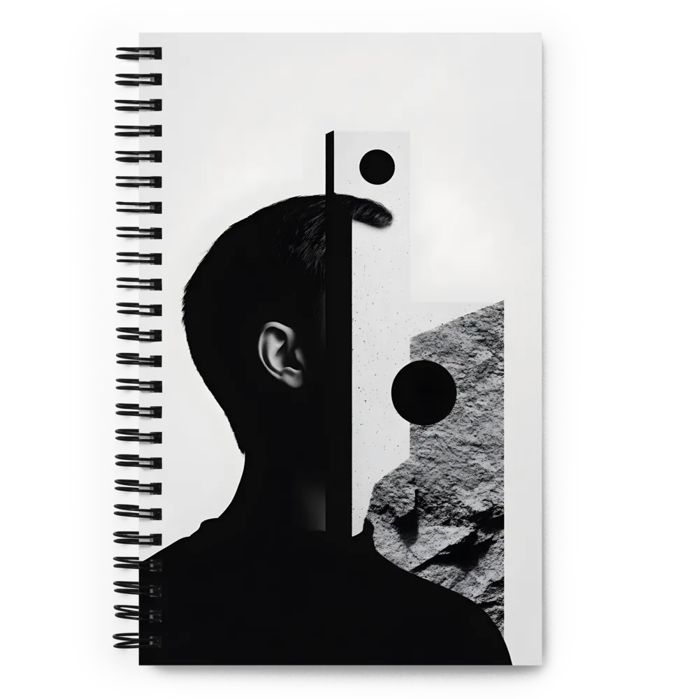 Fragmented Identity | Spiral Notebook