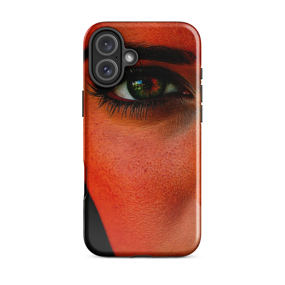 Gaze of Intensity | Phone Case |  16 Plus | Tough Case | Glossy