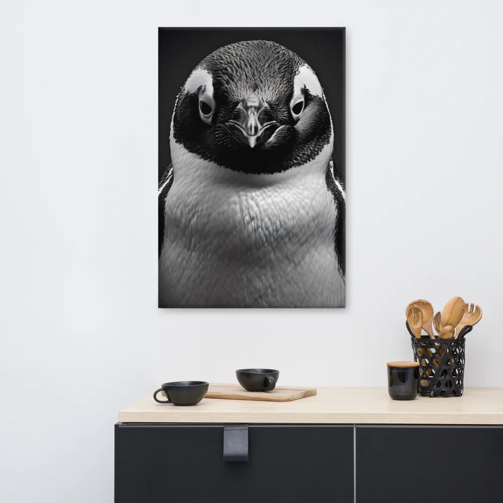 Majestic Penguin Portrait | Canvas | 24″×36″