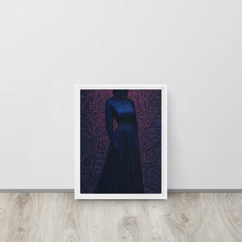Veil of Enigma | Canvas with White Frame | 11″×14″