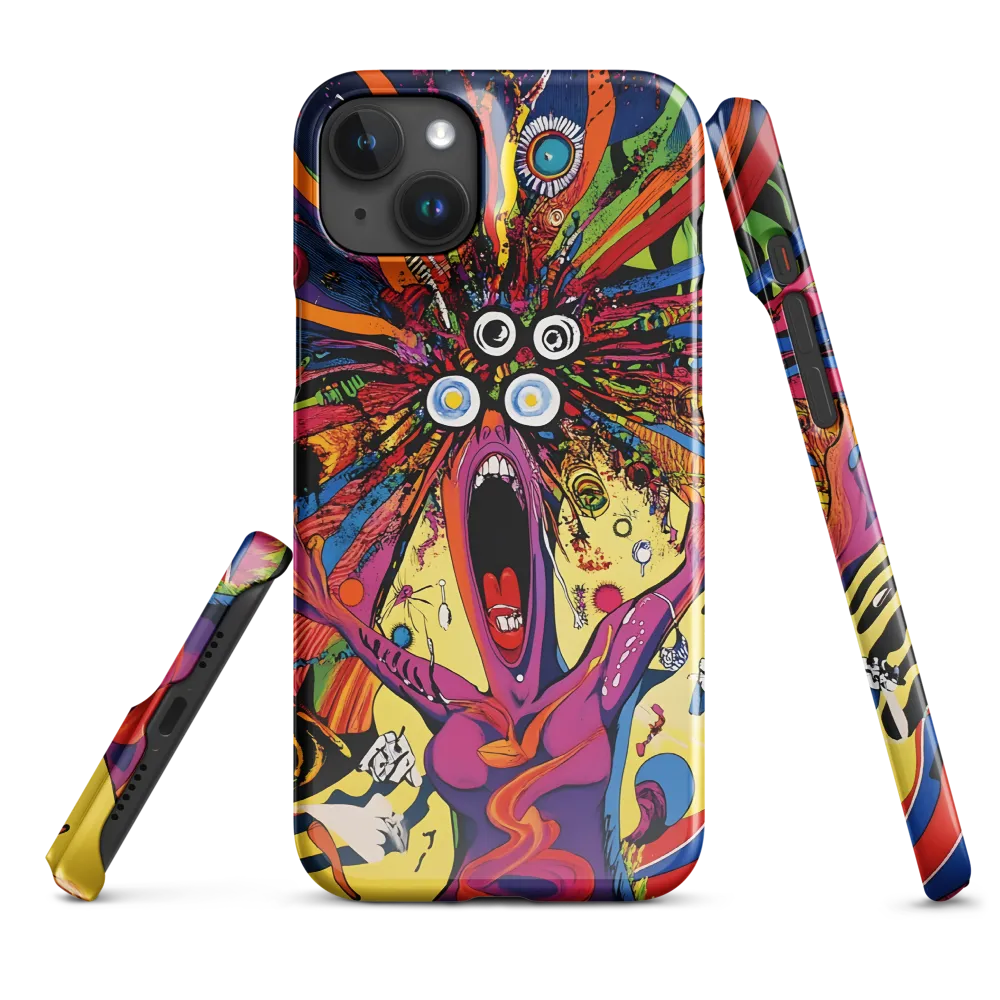 Chaos of Emotion | Phone Case |  15 Plus | Snap Case | Glossy