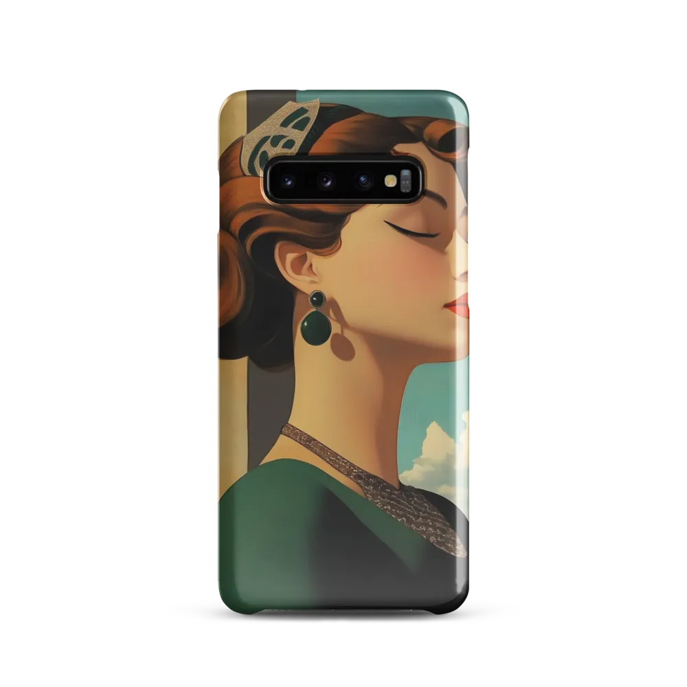 Elegance in Art Deco: A Portrait of Grace