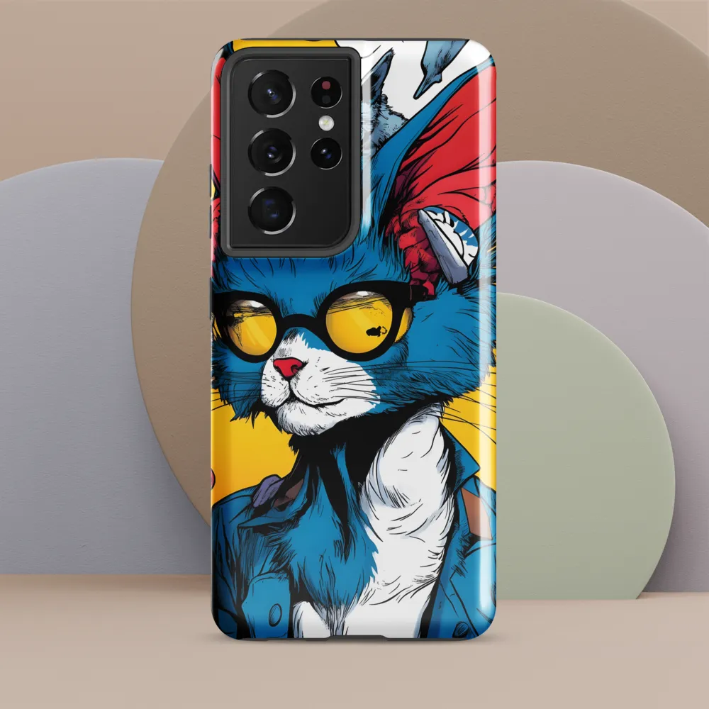 Whimsical Feline Coolness