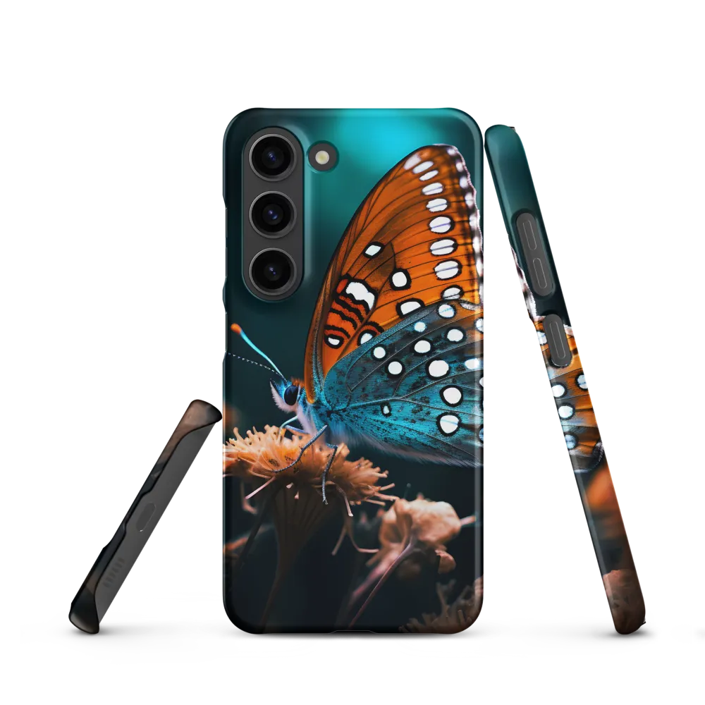 Whispers of Color: The Butterfly's Embrace