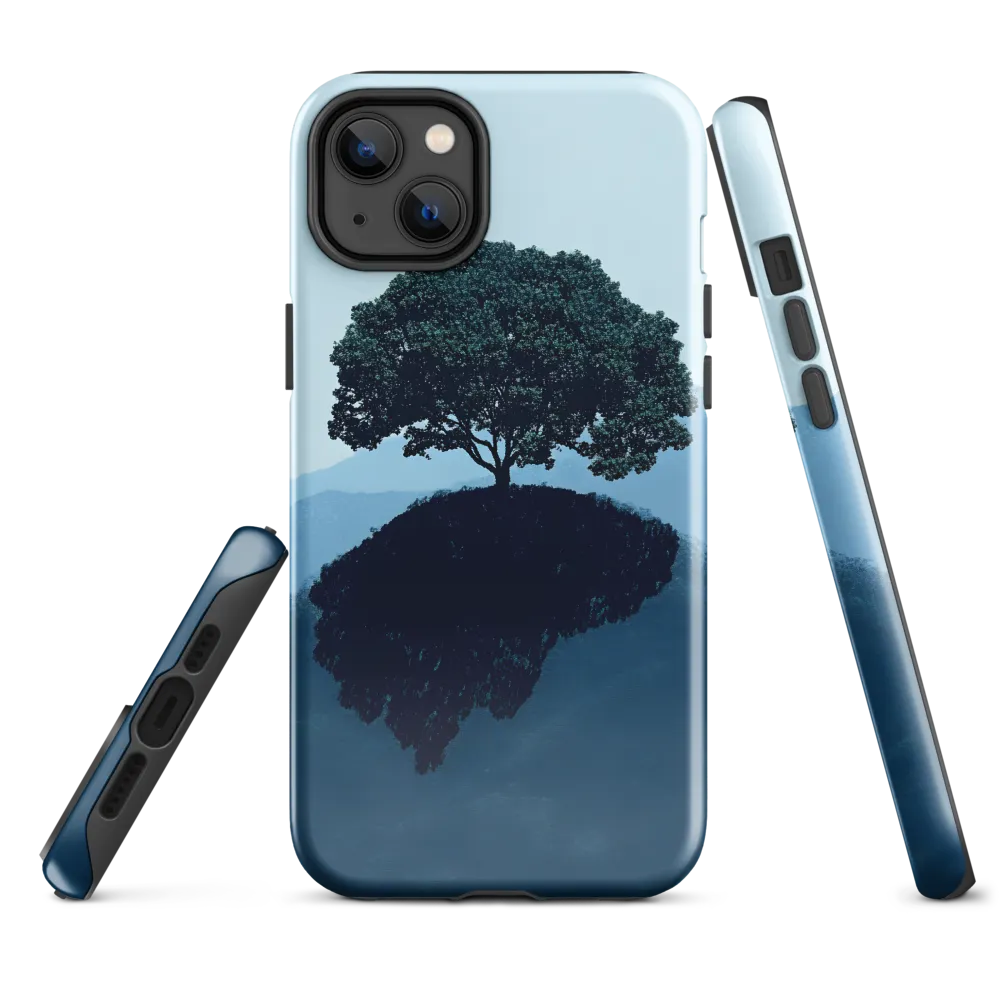 Solitude in Blue | Phone Case |  14 Plus | Tough Case | Glossy