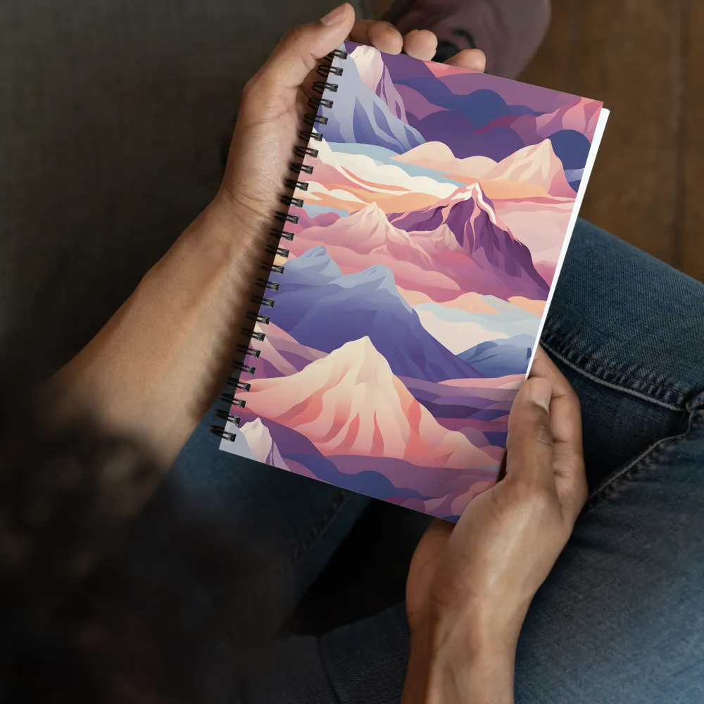 Ethereal Mountain Symphony | Spiral Notebook