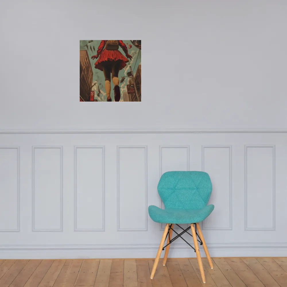 Flight of the Urban Dreamer | Poster | 18″×18″