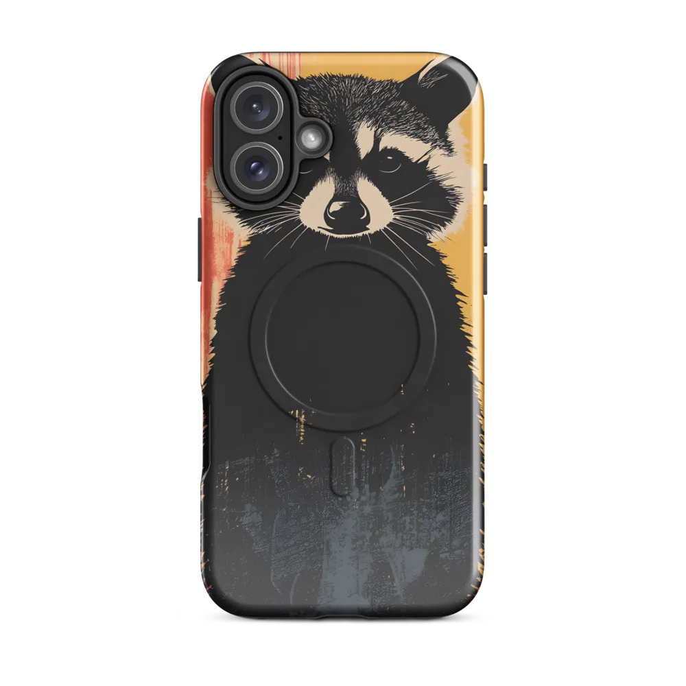 Whimsical Raccoon Portrait
