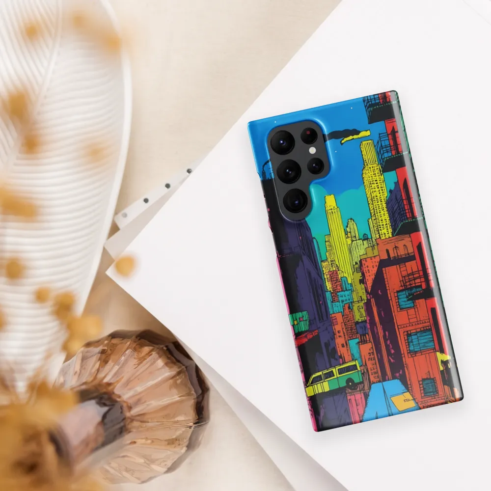 Urban Vibrance: A Pop Art Cityscape