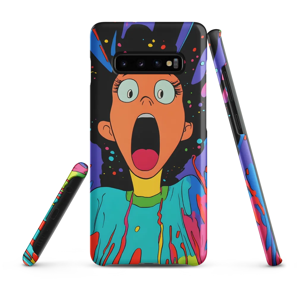 Eruption of Emotion | Phone Case |  S10 Plus | Snap Case | Matte