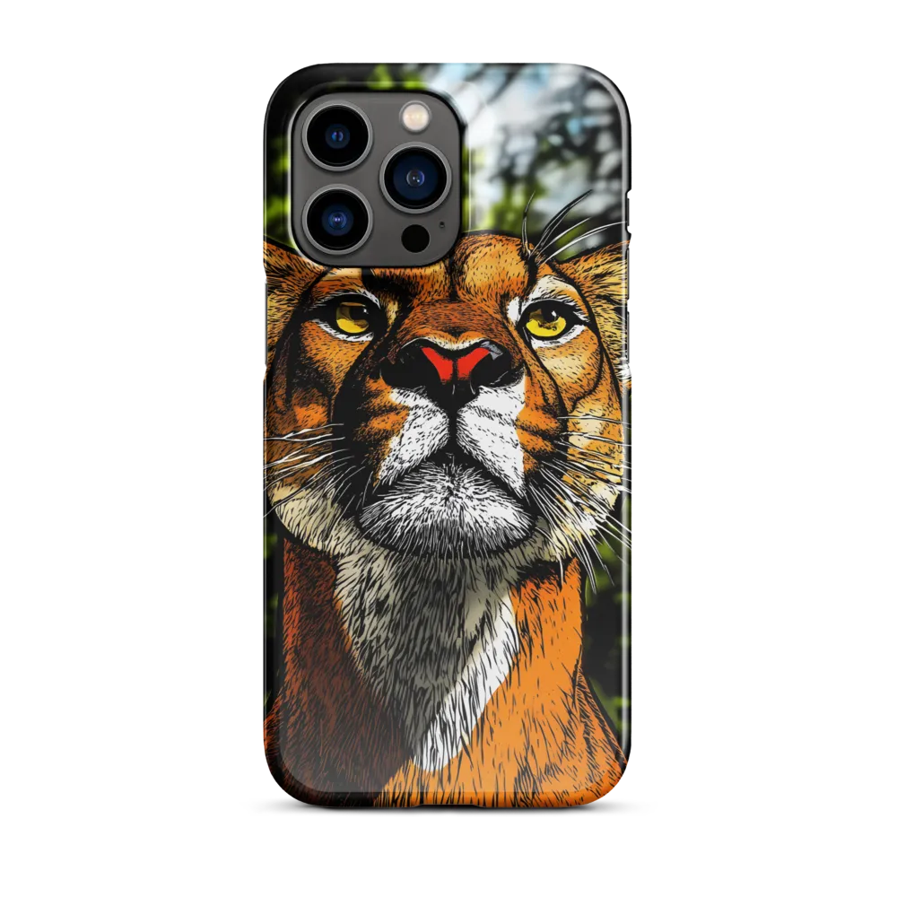 Regal Gaze: The Lioness in Focus