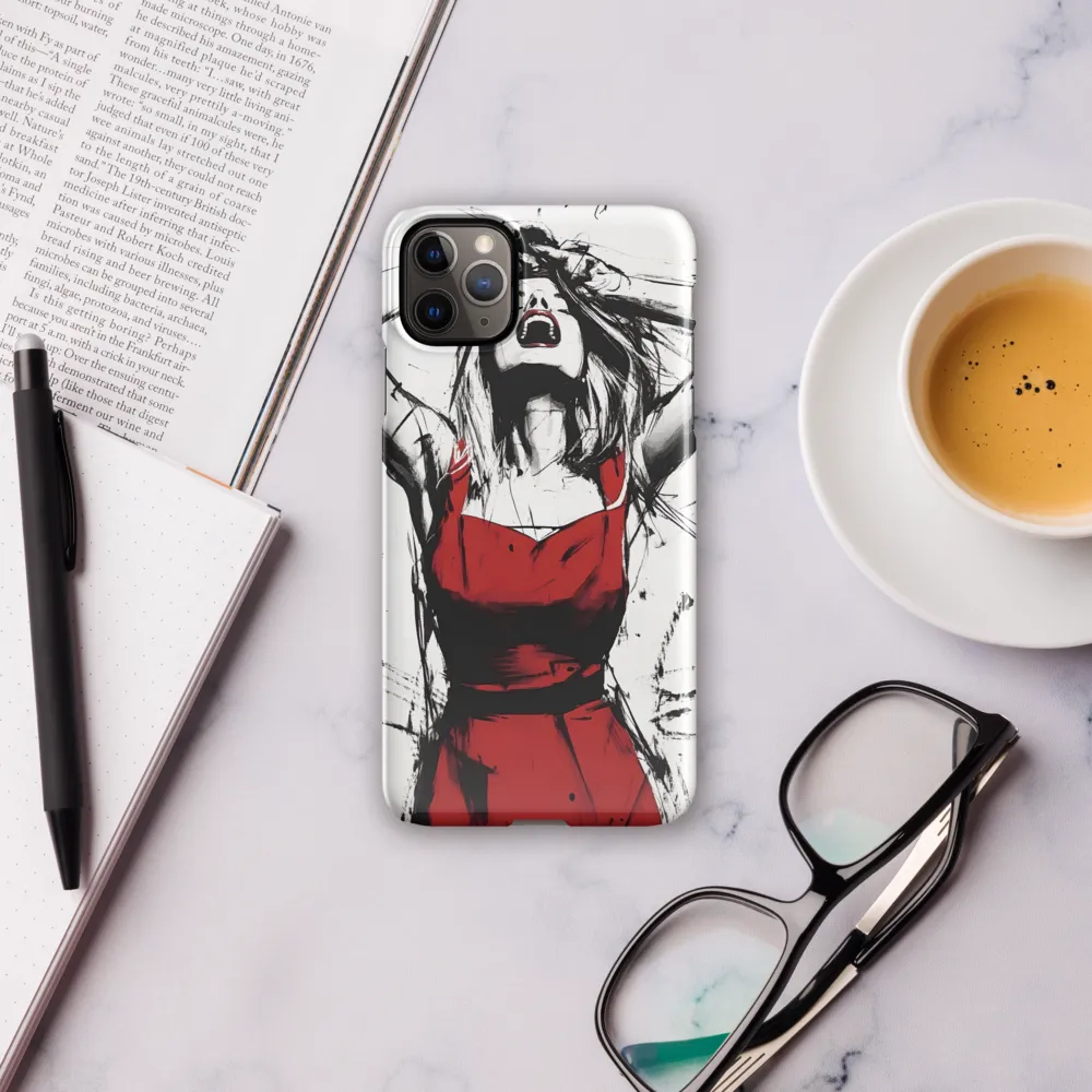 Expression of Anguish | Phone Case |  11 Pro Max | Snap Case | Glossy