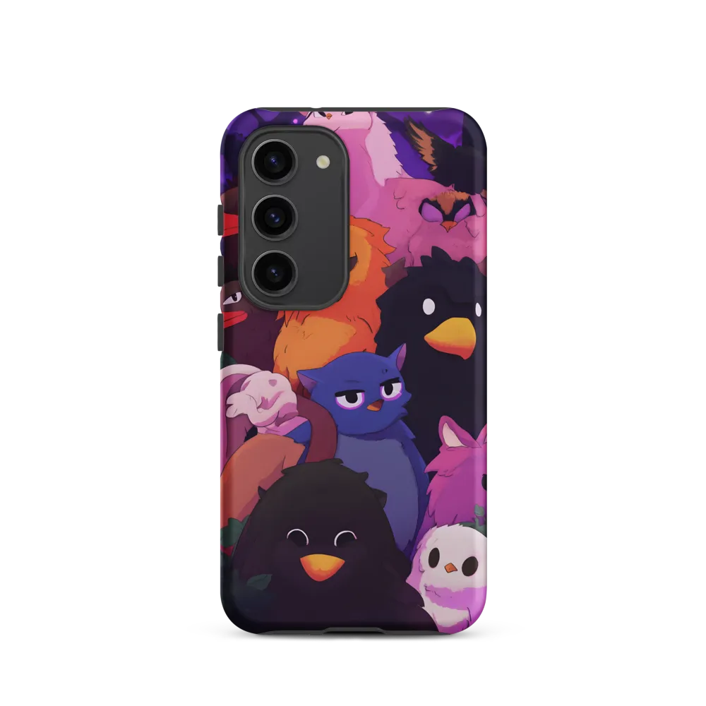 Whimsical Avian Gathering
