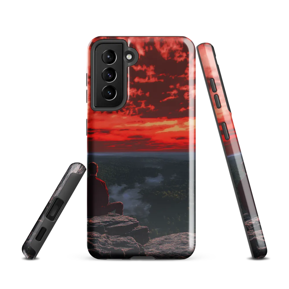 Reflections at Dusk | Phone Case |  S21 | Tough Case | Glossy