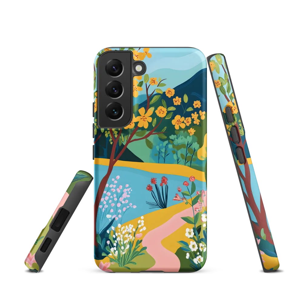 Blossoms by the Tranquil Waters