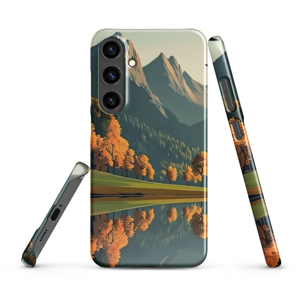 Reflections of Autumn | Phone Case |  S24 Plus | Snap Case | Glossy