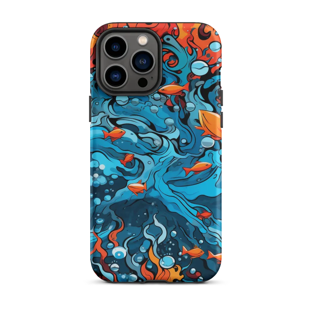 Fluid Harmony: Ocean and Flames