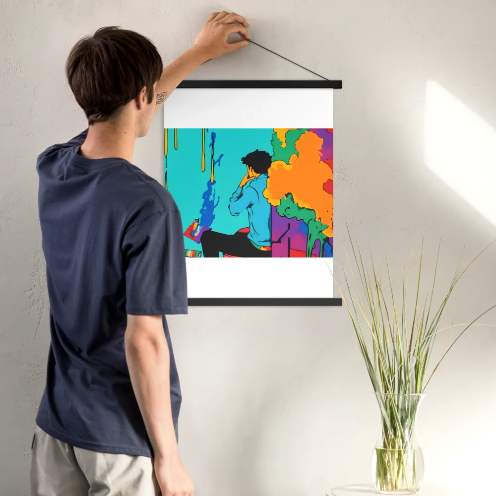 The Artist Within | Poster With Black Wood Hanger | 18″×24″