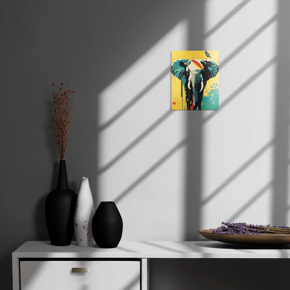 Elegance of the Wild: A Colorful Harmony