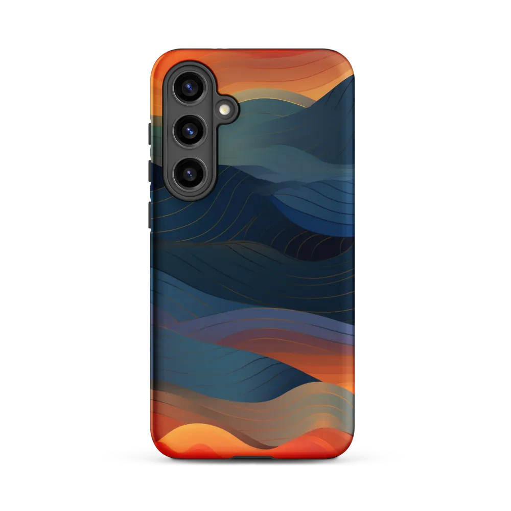 Harmonious Waves at Dusk
