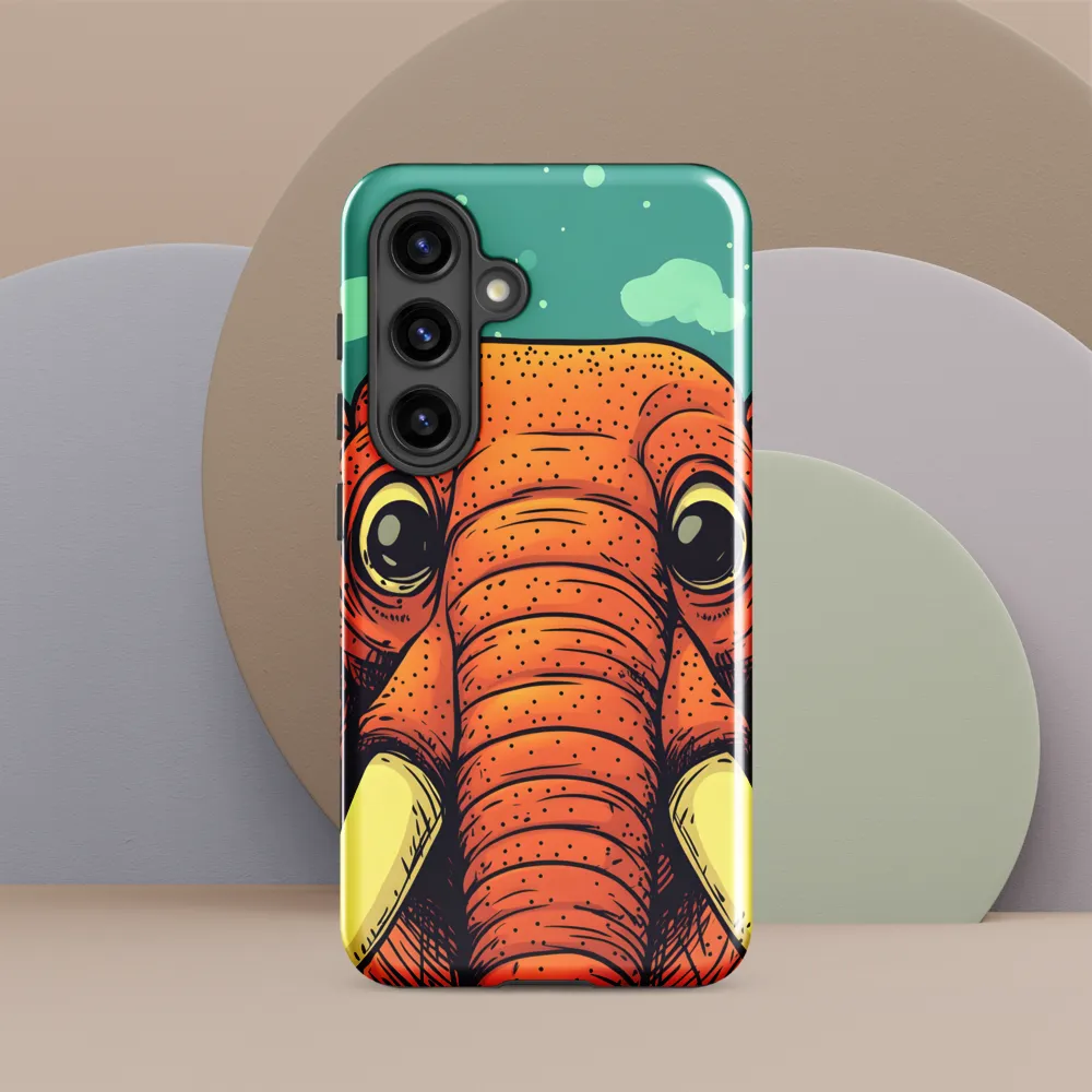 Whimsical Majesty: The Playful Elephant