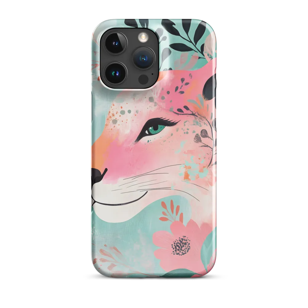 Whimsical Majesty: A Floral Lion