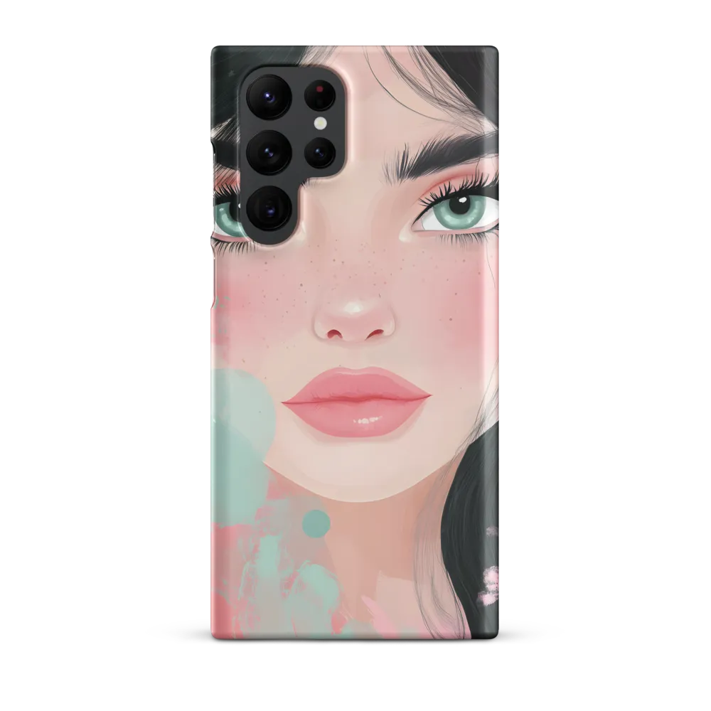Dreamy Serenity: Portrait of a Young Woman