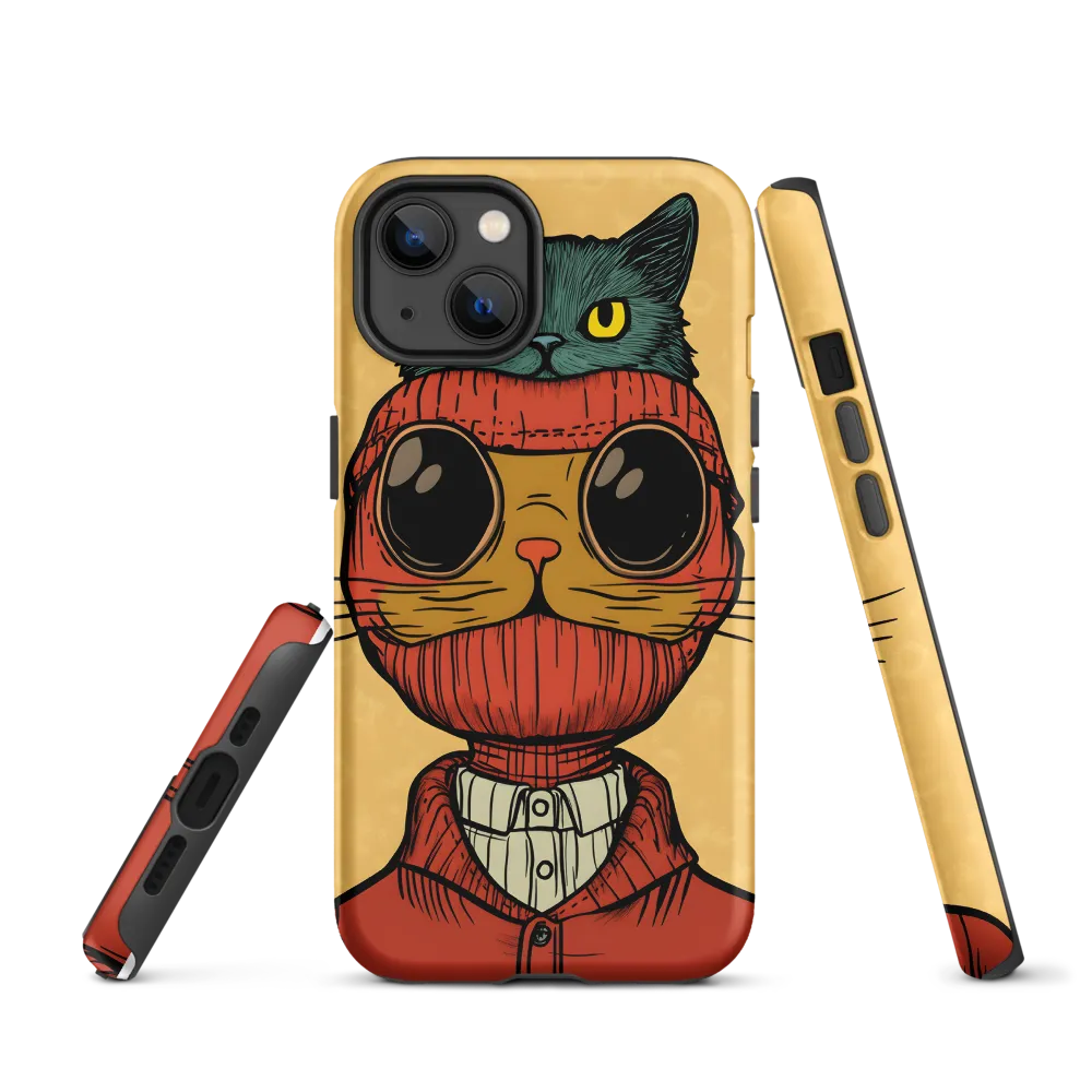 Whimsical Fusion: Cat and Human
