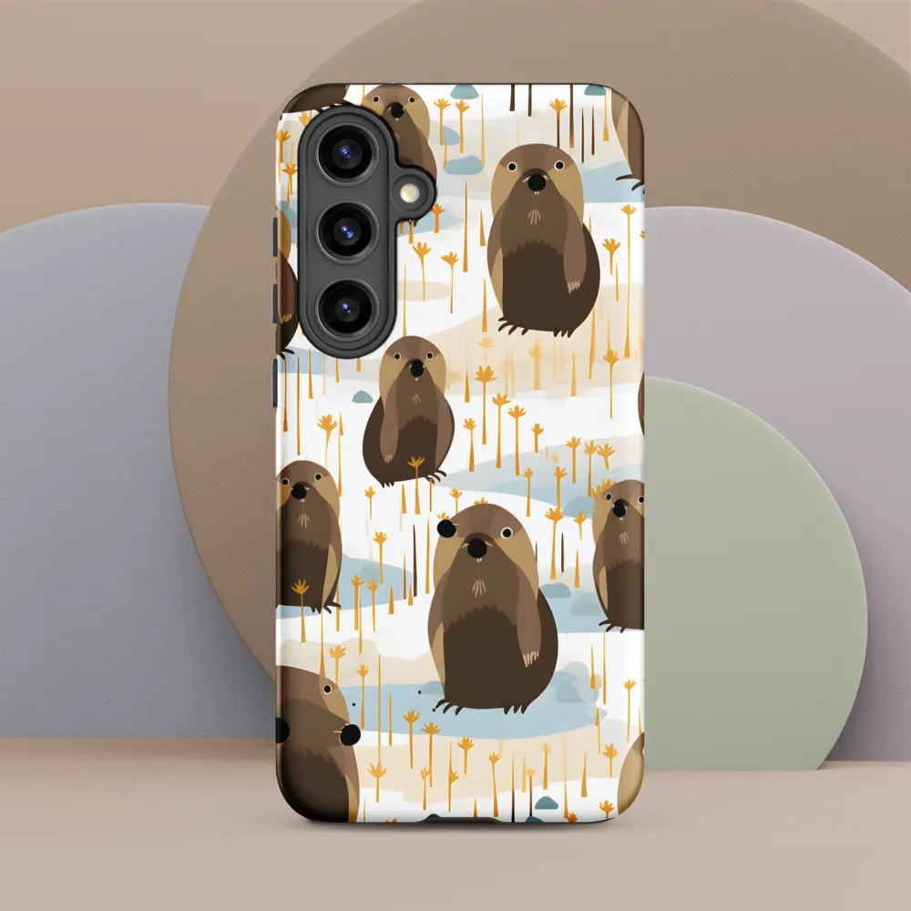 Whimsical Waters: A Celebration of Otters and Seals