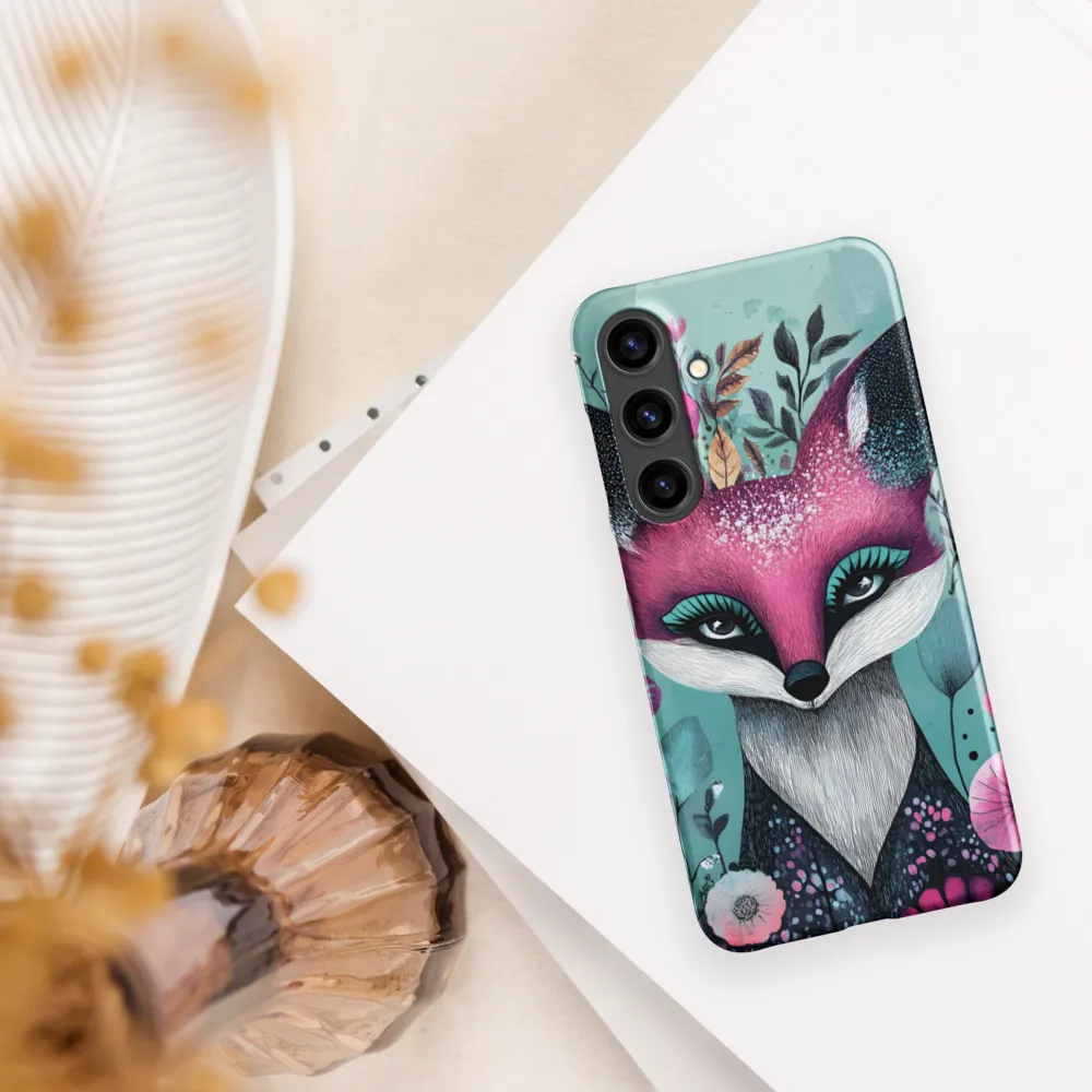 Whimsical Fox Among Blossoms