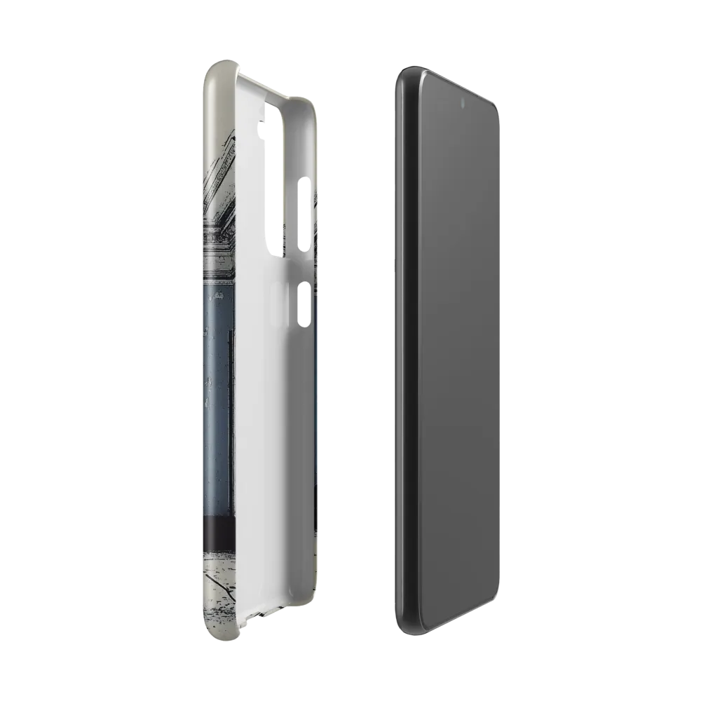 Echoes of Solitude | Phone Case |  S21 | Snap Case | Glossy