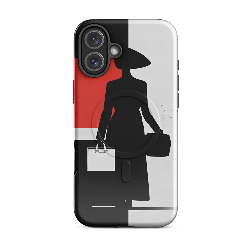 Silhouette of Elegance | Phone Case |  16 Plus | MagSafe® Tough Case | Glossy