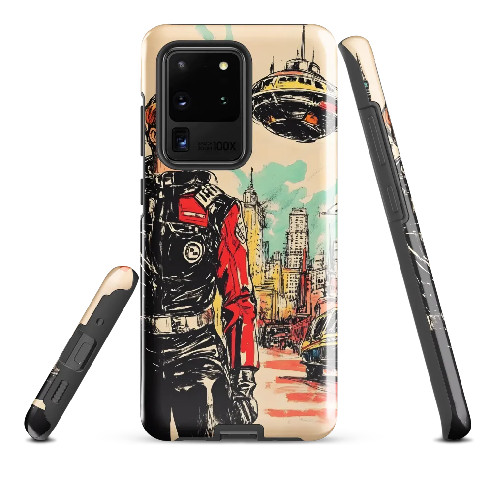 A Journey Beyond the City | Phone Case |  S20 Ultra | Tough Case | Glossy