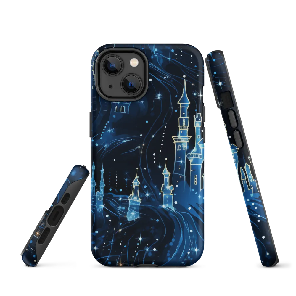 Dreamy Castles in a Starry Sky