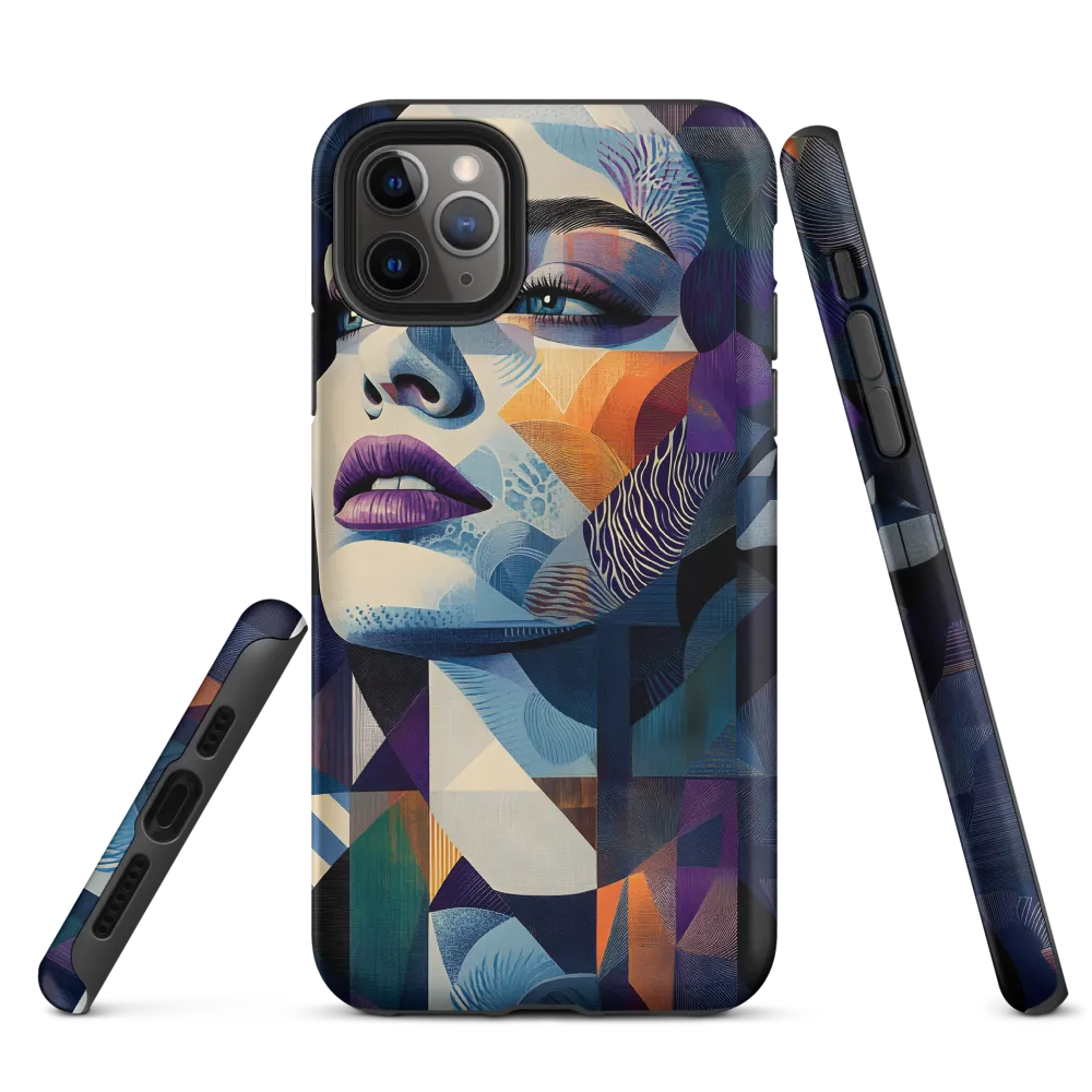 Fragmented Mystery: A Modern Portrait