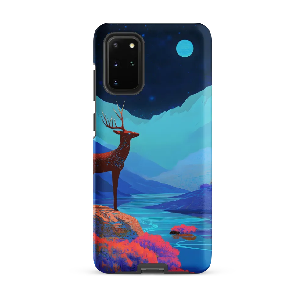 Cosmic Serenity: The Starlit Stag