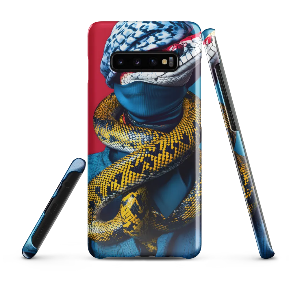 Hybrid of Reptilian Elegance | Phone Case |  S10 Plus | Snap Case | Glossy