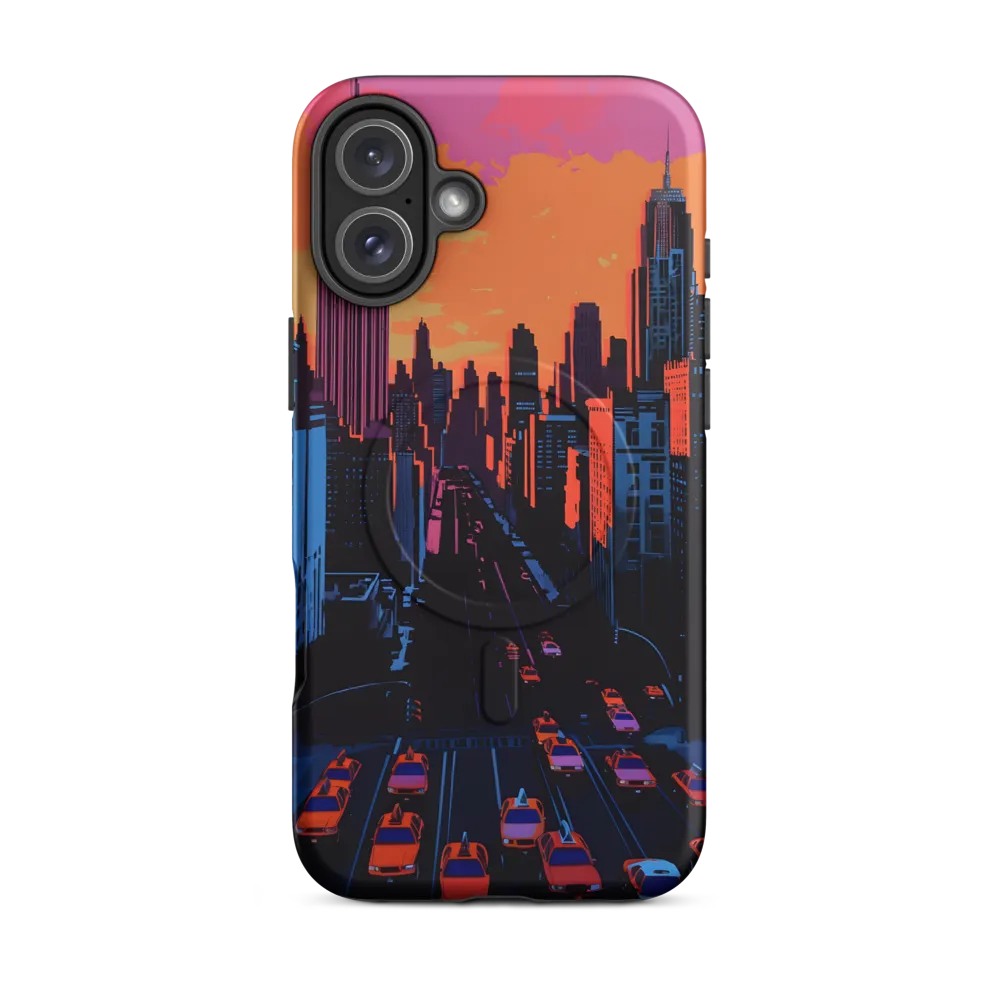 Sunset Over Skyscrapers