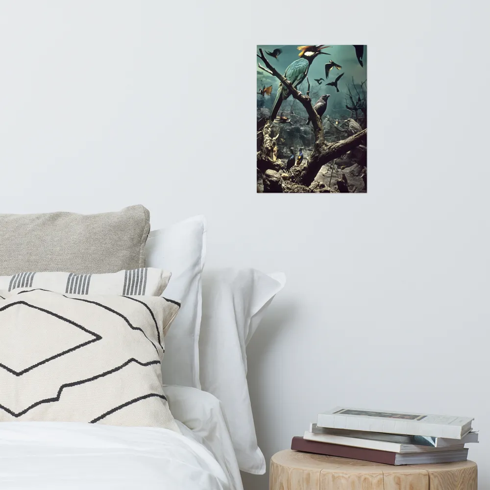 Whispers of the Avian Realm | Poster | 12″×16″