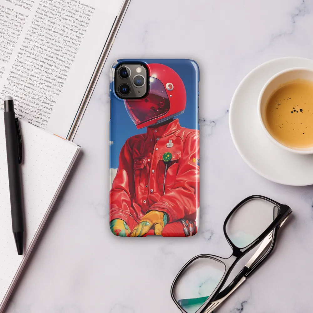 Astronaut in Crimson | Phone Case |  11 Pro Max | Snap Case | Glossy