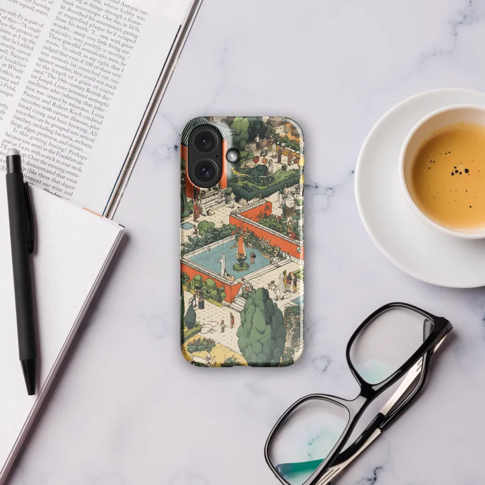 Harmony in the Garden | Phone Case |  16 | Snap Case | Glossy